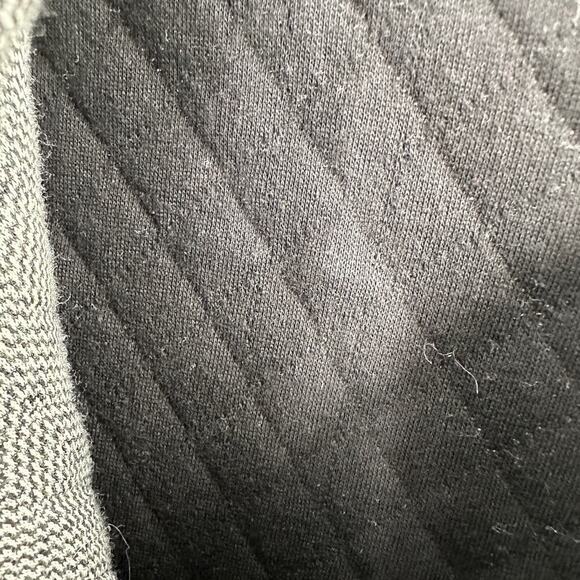 Cabi Herringbone Cotton Quilted Moto Jacket‎ Women's Size Medium FLAWED - Picture 12 of 16